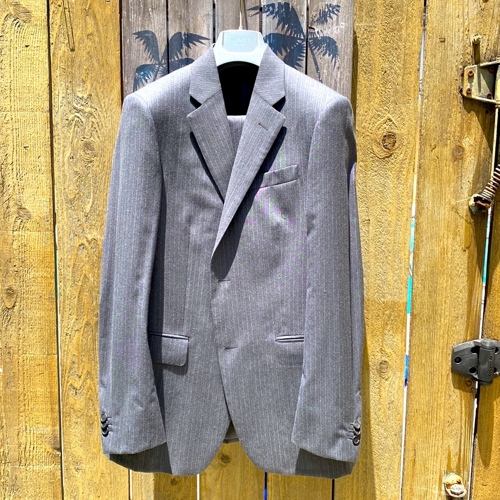 PRADA SUITS  2pcece suits Gray